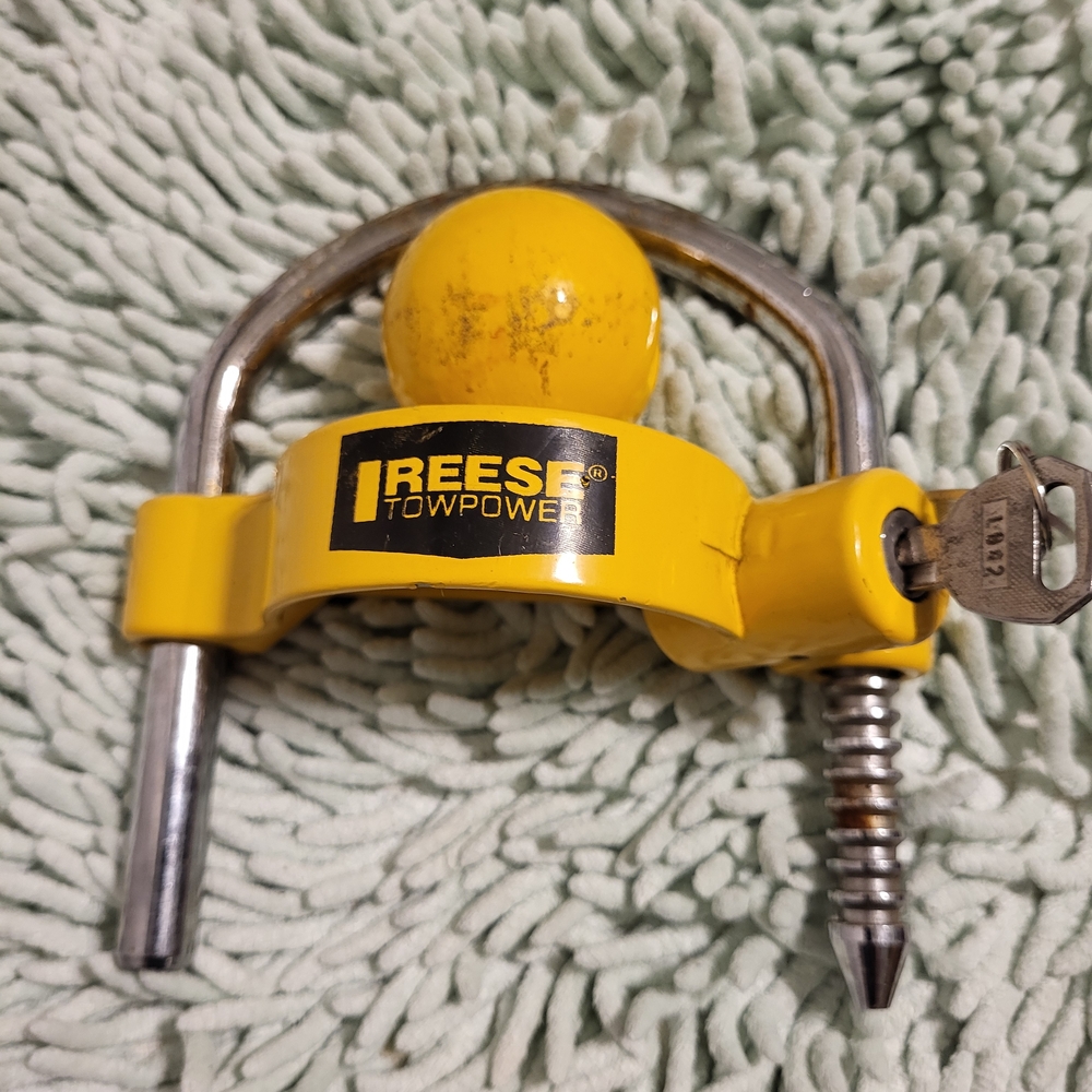 Yellow Trailer Lock